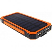 Зарядное устройство Power Bank Solar Smart Plus  40000 mAh Original Black-Orange