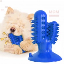 Жевательный кактус для зубов и массажа дёсен DOG CACTUS игрушка для чистки зубов собак во время игры Зубная щётка Синий Жевательный кактус для зубов и массажа дёсен DOG CACTUS игрушка для чистки зубов собак во время игры Зубная щётка Синий
