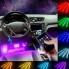 Автомобильная LED подсветка ATMOSPHERE с 8 цветами и светомузыкой — декоративная RGB подсветка салона, гибкие влагозащитные ленты с пультом, подсветка дверей, ковриков и багажника