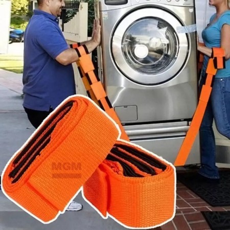 Универсальные ремни для переноски мебели CARRY FURNISHINGS EASIER 2 шт по 2,8 м Оранжевый