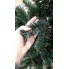 Ель Искусственная MHZ СКАЗКА 1м Елка New Model Зелёная с белыми кончиками Е-100