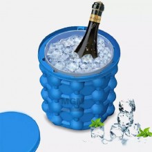 Силиконовая форма для льда ICE CUBE MAKER Охлаждение напитков Ведро для льда Синий Силиконовая форма для льда ICE CUBE MAKER Охлаждение напитков Ведро для льда Синий