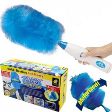 Беспроводная электрическая щетка для удаления пыли HURRICANE SPIN DUSTER 2 насадки 3741 бело-синий