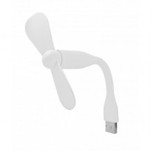 Портативный гибкий USB мини-вентилятор MGM Fan ORIGINAL Белый