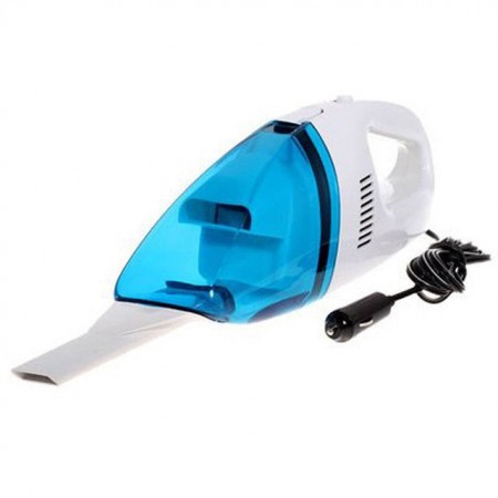 Вакуумный пылесос для авто MGM Vacuum Cleaner 12V White/Blue