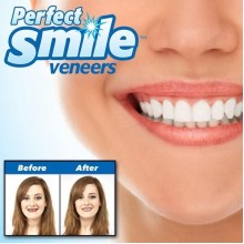 Временные съемные виниры PERFECT SMILE VENEERS зубы 00010 белый