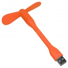 Портативный USB вентилятор MGM DMX03 гибкий мини ORIGINAL Оранжевый