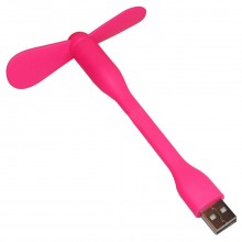 Портативный USB вентилятор MGM DMX03 гибкий мини ORIGINAL Розовый